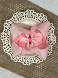 5" Classic Moonstitch Boutique Bows Girls Hair Accessories | Clip or Headband