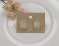 Cat Eye Post Earrings