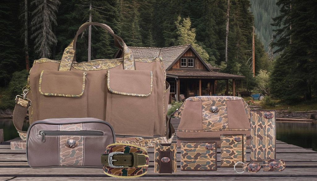 Buck Brown Canvas Toiletry Bag