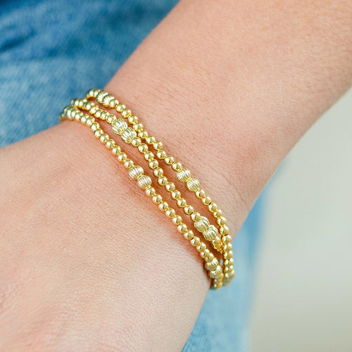 3mm Beaded/Large Bead Bracelets