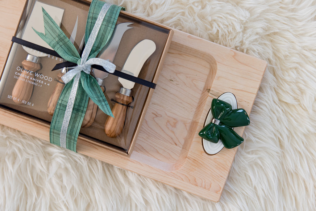 Nora Fleming Maple Bread Board