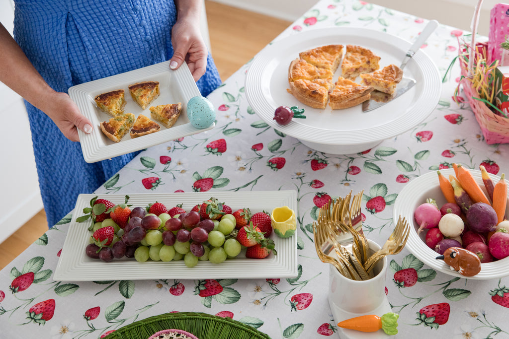 Nora Fleming Pinstripes Bread Tray