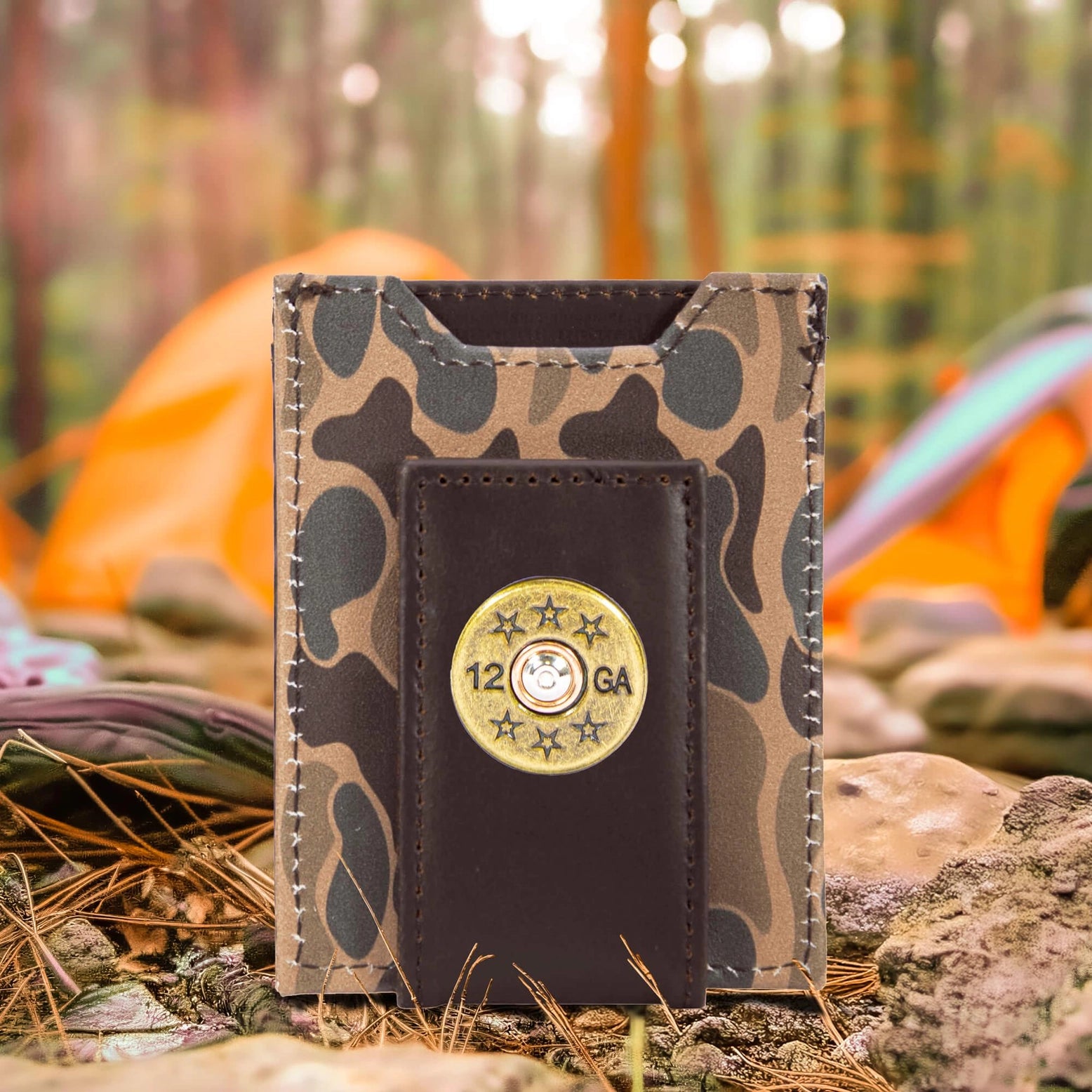 Shotshell Leather Magnetic Wallet