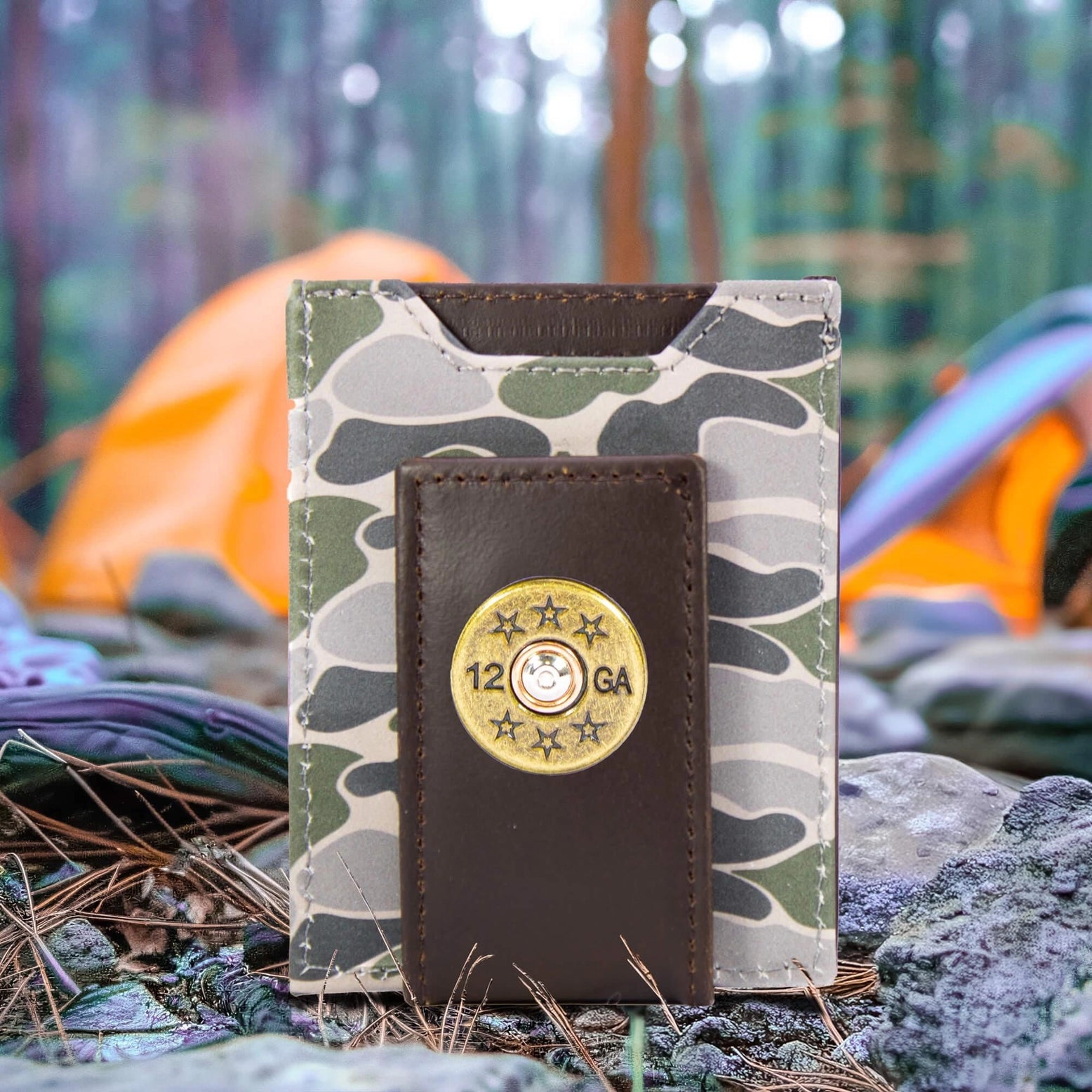 Shotshell Leather Magnetic Wallet
